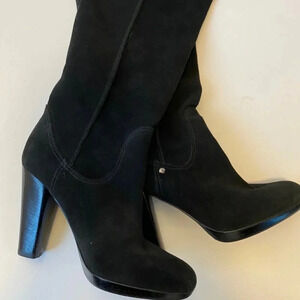 Stuart Weitzman Suede Heeled Boots